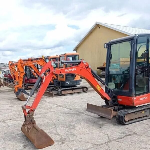 Kubota KX015- 4, 1545 kg + 3 GODETS