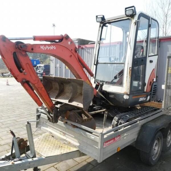 Kubota KX 41-3V + Remorque + 3 GODETS