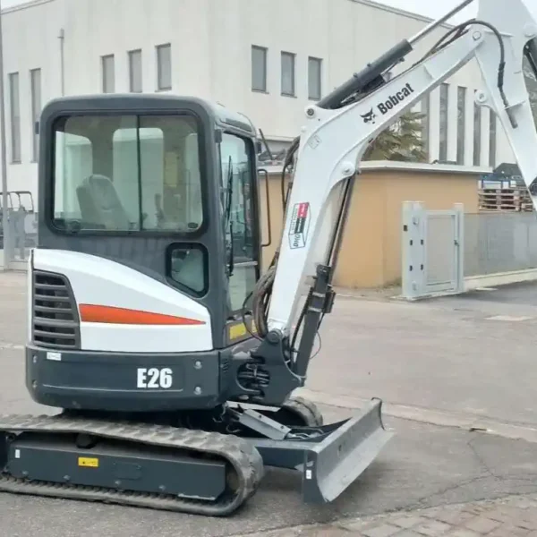 BOBCAT E26, 2,64 T, + 3 LÖFFEL