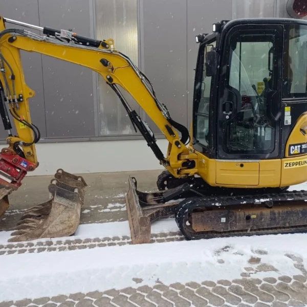 CATERPILLAR 303.5E, 3,5T + 3 GODETS