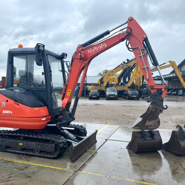 Kubota KX61-3, 2600KG + 3 GODETS