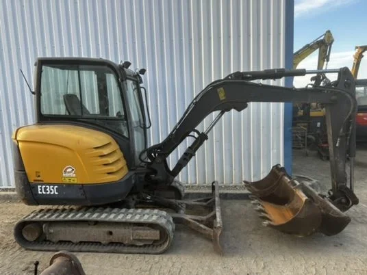 VOLVO EC35 C, 3,6T, 2014, + 3 GODETS