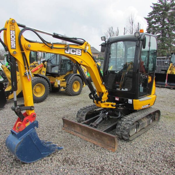 JCB 8029 CTS, 2927 kg + 3 GODETS