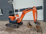 KUBOTA U10-3, 2006 + 3 LÖFFEL