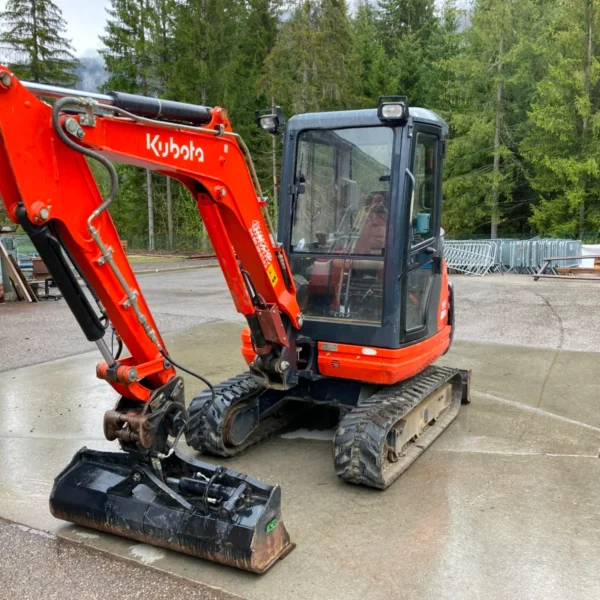 KUBOTA KX61.3, 2,6T + 3 GODETS