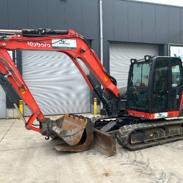 Kubota KX 080-4, 8440 kg + 4 GODETS