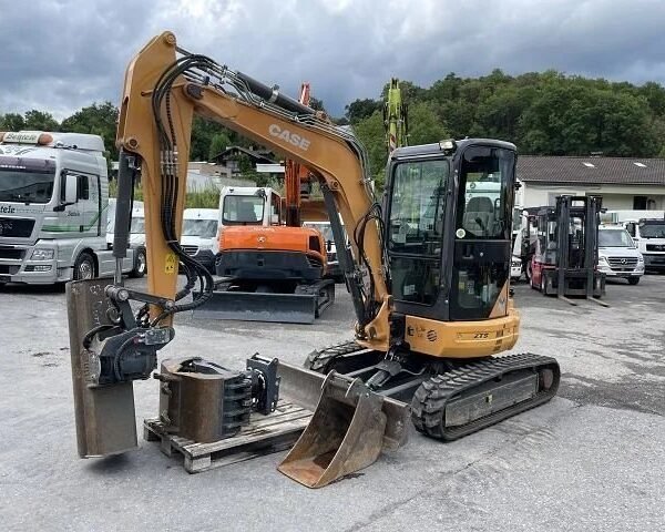 CASE CX 39B S2 + GRAPPIN + 3 GODETS