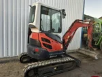 KUBOTA U25-3 Alpha Kabine, 2,6T + 3 LÖFFEL