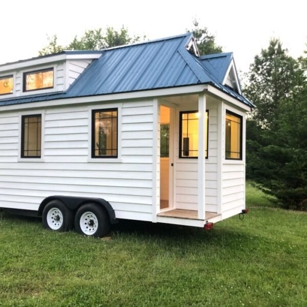 Tiny House auf einem Anhänger 1 Bett - 1 Badezimmer