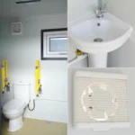 Conteneur 10 pieds Toilettes portatives accessibles aux personnes handicapées – Image 5