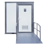 Conteneur 10 pieds Toilettes portatives accessibles aux personnes handicapées – Image 8
