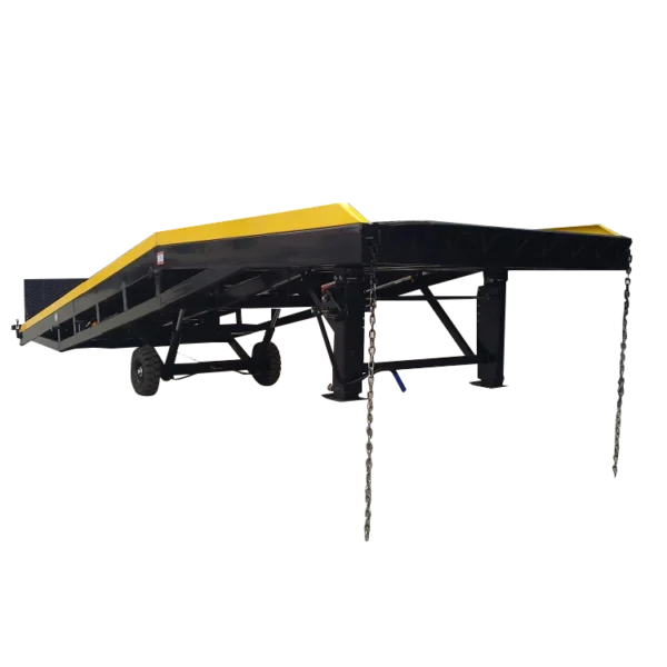 Rampes de quai de chargement portatives Rampe de cour – Capacité de 26 500 lb