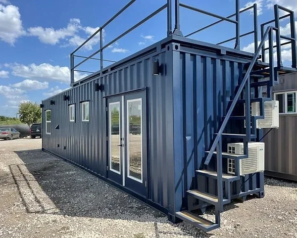 Maison conteneur de 40 pieds – prête à être expédiée
